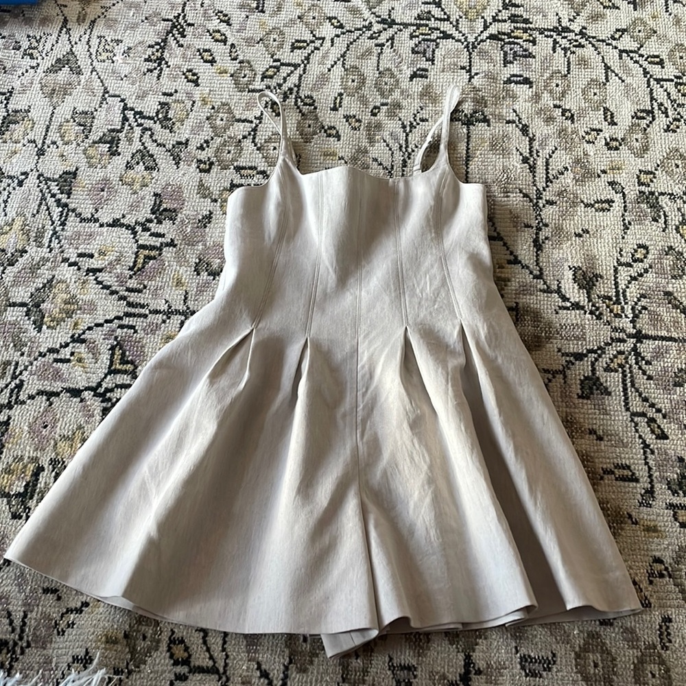 NWOT Rebecca Taylor Linen Romper Size 2